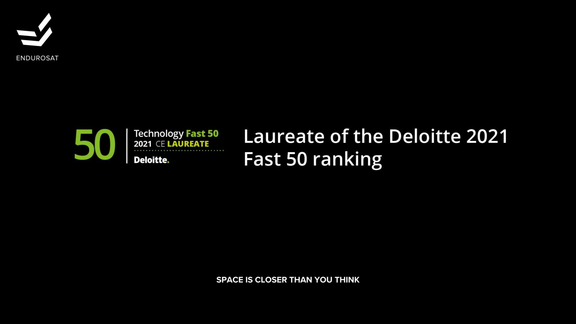 EnduroSat Deloitte Technology Fast 50 Ranking in europe scaled