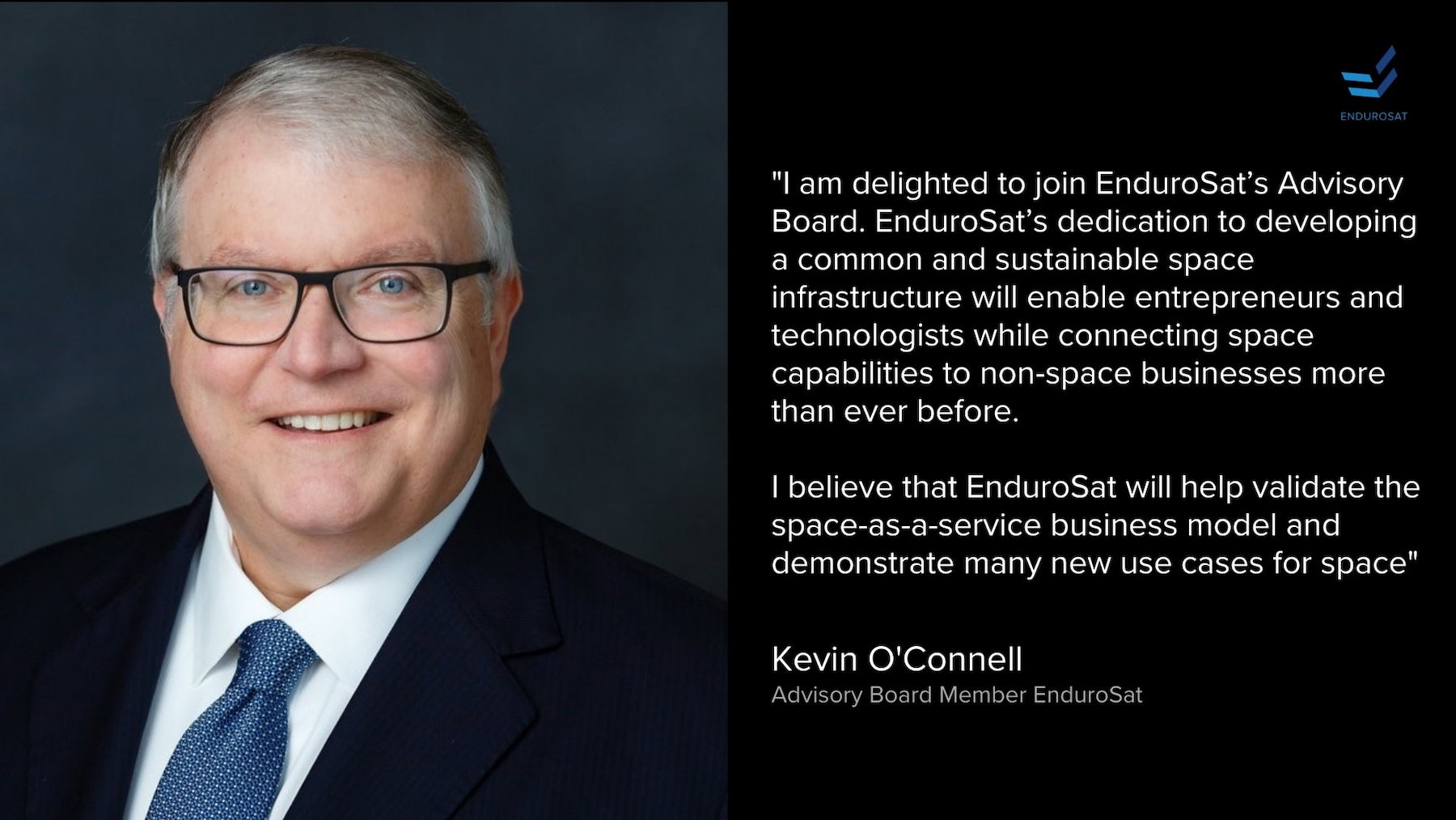 Kevin OConnel joined endurosat advisory board member