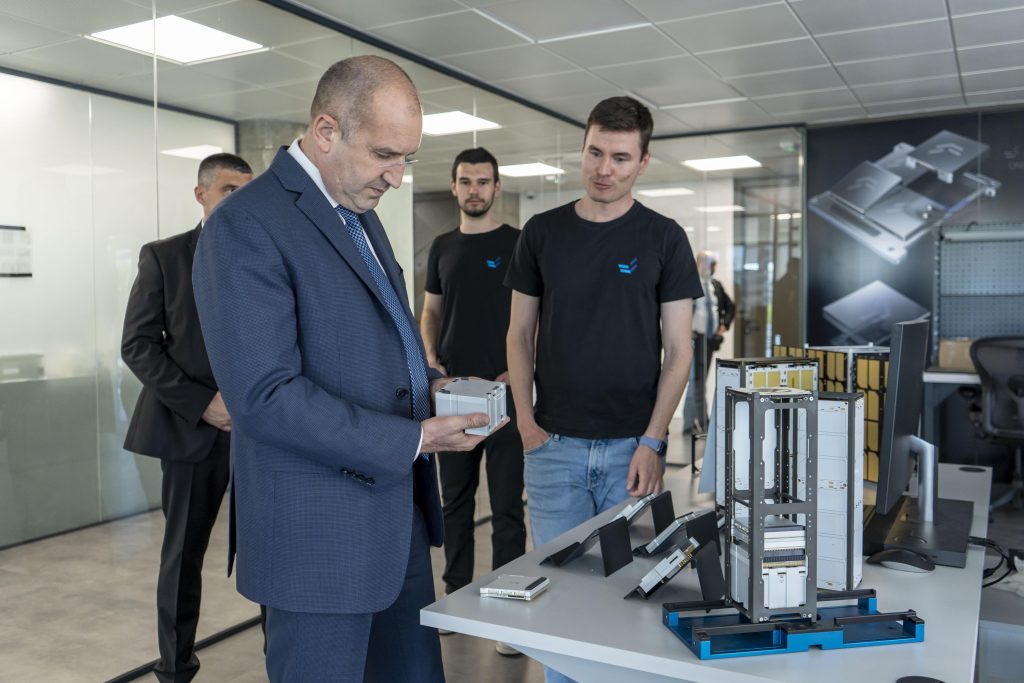 The President of Bulgaria-Rumen-Radev-visits our Space HQ-3