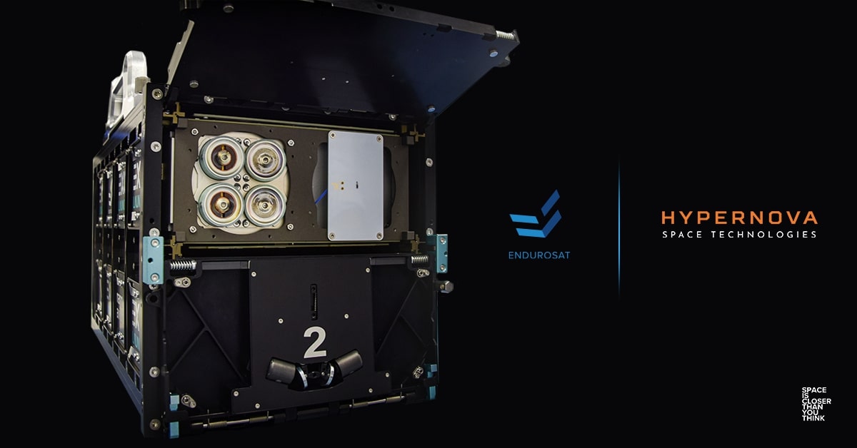 Hypernova to test cutting edge propulsion via EnduroSats Space Service