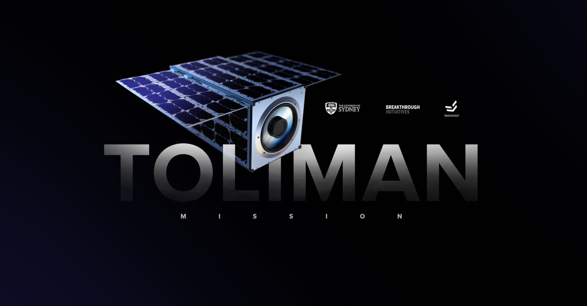 University of Sydney Breakthrough Initiatives TOLIMAN mission EnduroSat 16U MicroSat 1