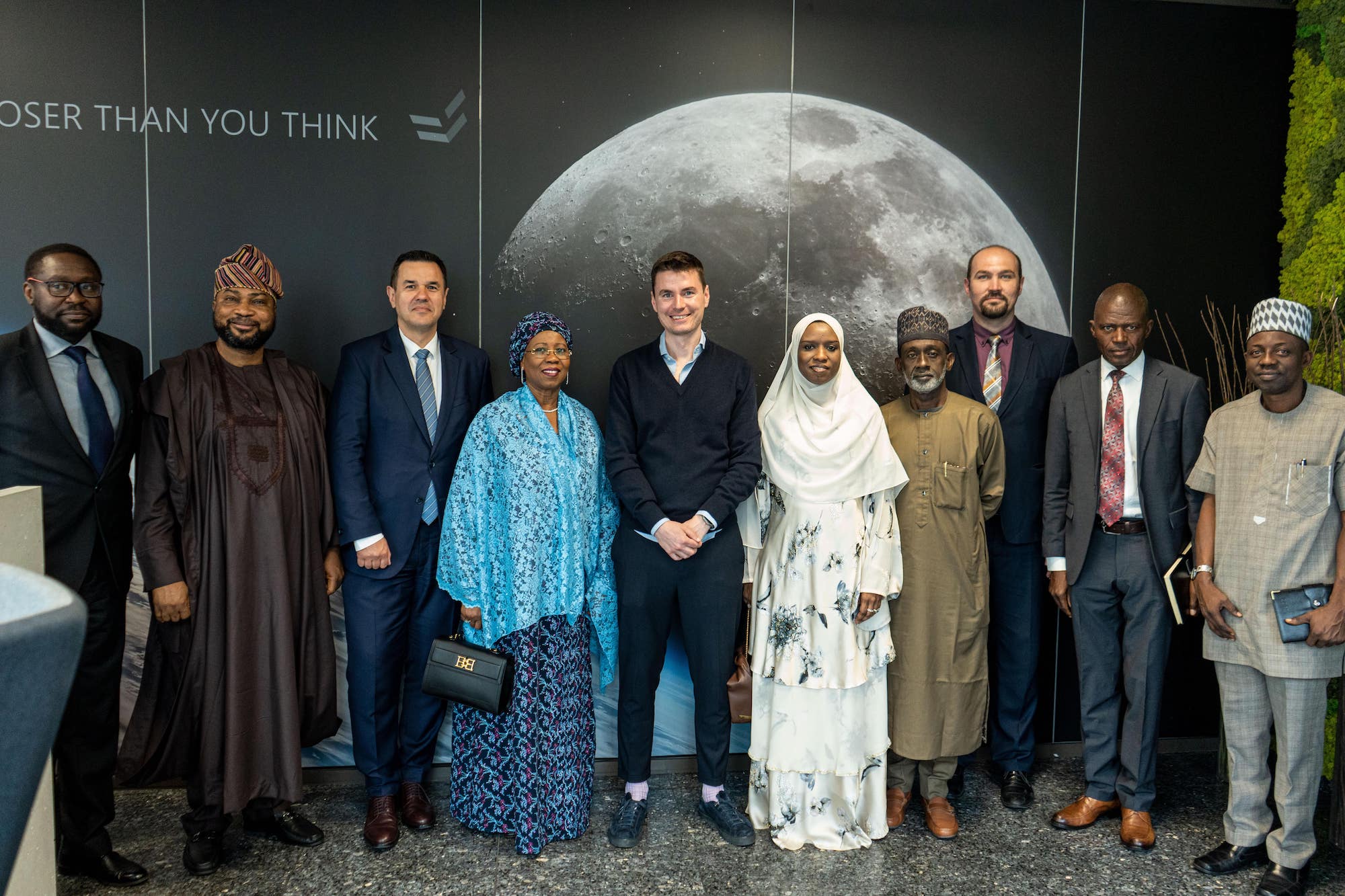 Visit of Minister of Industry and Trade of Nigeria at EnduroSat Space Center 1